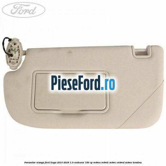 Parasolar stanga Ford Kuga 2013-2016 1.5 EcoBoost 150 cp M8MA, M8MB, M8MC, M8MD, M8ME benzina
