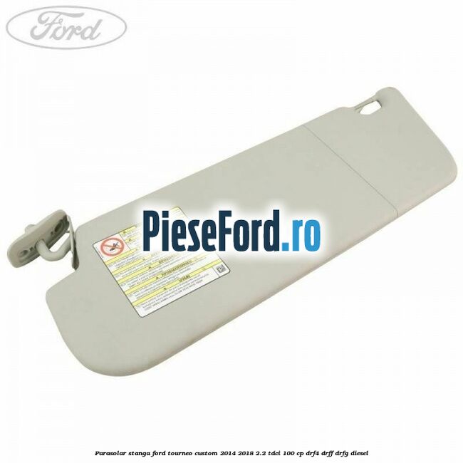 Parasolar stanga Ford Tourneo Custom 2014-2018 2.2 TDCi 100 cp DRF4, DRFF, DRFG diesel