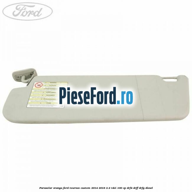 Parasolar stanga Ford Tourneo Custom 2014-2018 2.2 TDCi 100 cp DRF4, DRFF, DRFG diesel