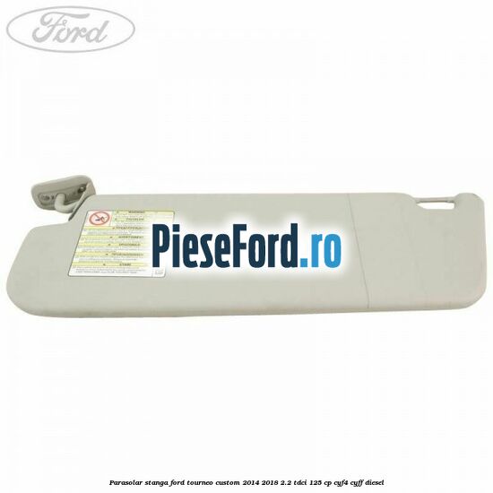 Parasolar stanga Ford Tourneo Custom 2014-2018 2.2 TDCi 125 cp CYF4, CYFF diesel