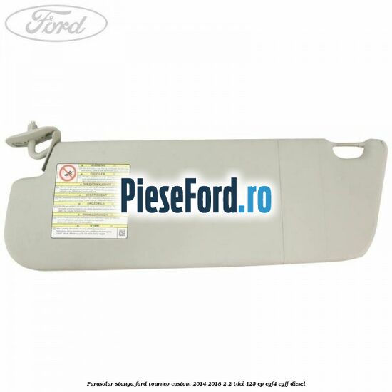 Parasolar stanga Ford Tourneo Custom 2014-2018 2.2 TDCi 125 cp CYF4, CYFF diesel
