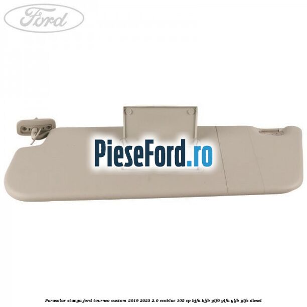 Parasolar stanga Ford Tourneo Custom 2019-2023 2.0 EcoBlue 105 cp Parasolar stanga Ford Tourneo Custom 2019-2023 2.0 EcoBlue 105 cp BJFA, BJFB, YLF6, YLFA, YLFB, YLFS diesel