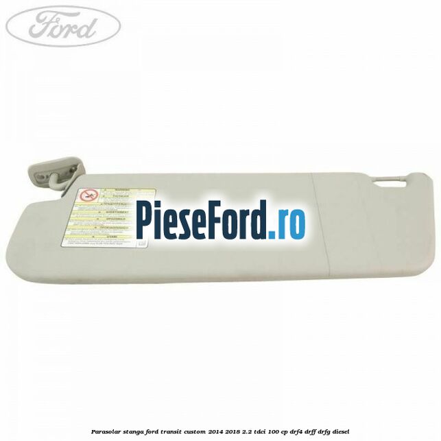 Parasolar stanga Ford Transit Custom 2014-2018 2.2 TDCi 100 cp DRF4, DRFF, DRFG diesel