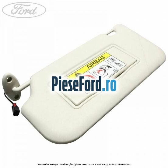 Parasolar stanga iluminat Ford Focus 2011-2014 1.6 Ti 85 cp XTDA, XTDB benzina