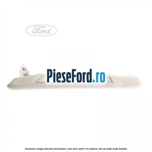 Parasolar stanga iluminat Ford Grand C-Max 2011-2015 1.0 EcoBoost 100 cp M2DA, M2DC benzina