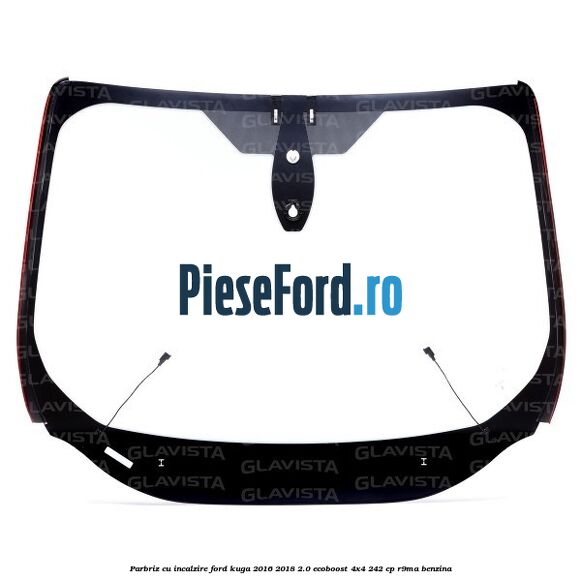 Parbriz cu incalzire Ford Kuga 2016-2018 2.0 EcoBoost 4x4 242 cp R9MA benzina