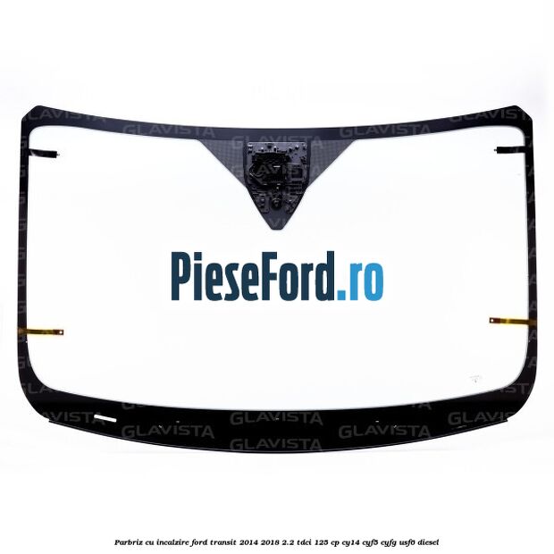 Parbriz cu incalzire Ford Transit 2014-2018 2.2 TDCi 125 cp CY14, CYF5, CYFG, USF6 diesel