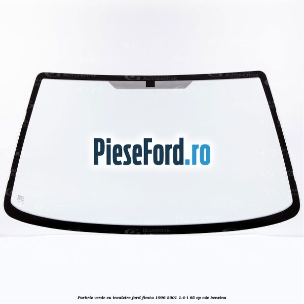 Parbriz verde, cu incalzire Ford Fiesta 1996-2001 1.0 i 65 cp C4E benzina