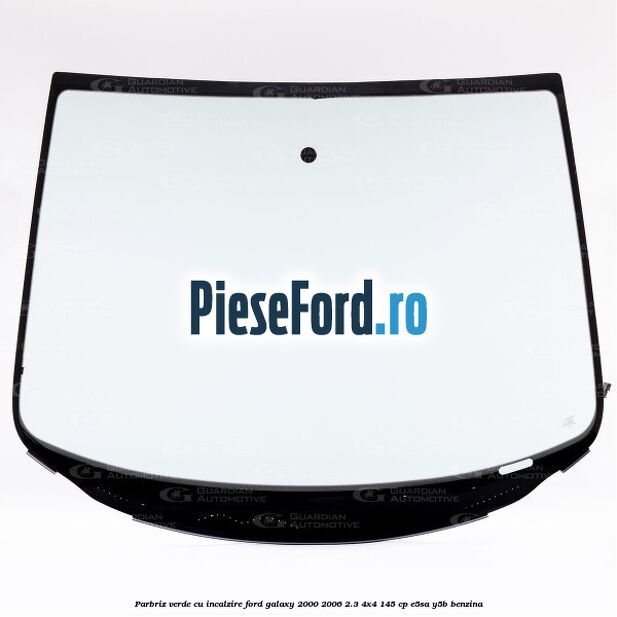 Parbriz verde, cu incalzire Ford Galaxy 2000-2006 2.3 4x4 145 cp E5SA, Y5B benzina