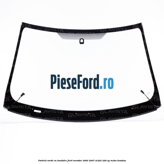 Parbriz verde, cu incalzire Ford Mondeo 2000-2007 ST220 226 cp MEBA benzina