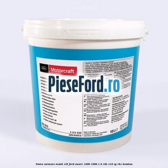 Pasta curatare maini 10L Ford Escort 1995-1998 1.8 16V 115 cp RKC benzina