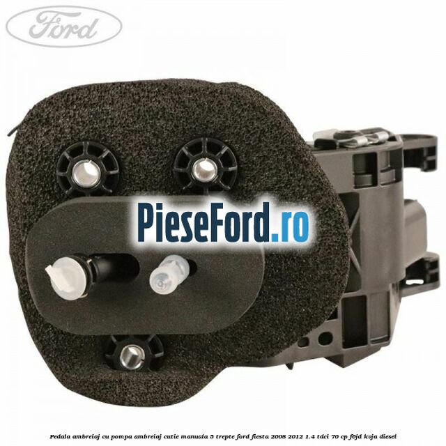 Pedala ambreiaj cu pompa ambreiaj cutie manuala 5 trepte Ford Fiesta 2008-2012 1.4 TDCi 70 cp Pedala ambreiaj cu pompa ambreiaj cutie manuala 5 trepte Ford Fiesta 2008-2012 1.4 TDCi 70 cp F6JD, KVJA diesel