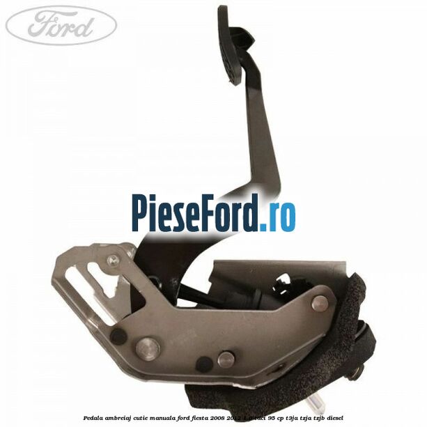 Pedala ambreiaj cutie manuala Ford Fiesta 2008-2012 1.6 TDCi 95 cp T3JA, TZJA, TZJB diesel