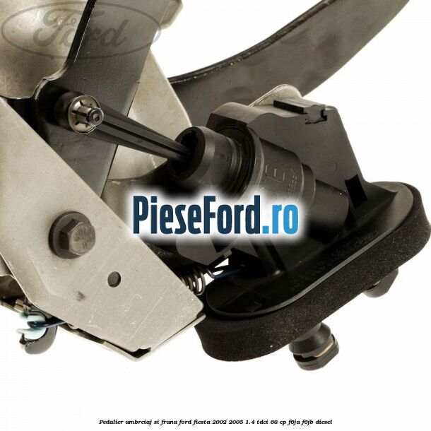 Pedalier ambreiaj si frana Ford Fiesta 2002-2005 1.4 TDCi 68 cp F6JA, F6JB diesel