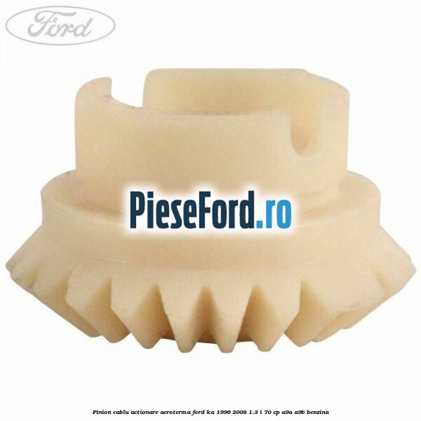 Pinion cablu actionare aeroterma Ford Ka 1996-2008 1.3 i 70 cp A9A, A9B benzina
