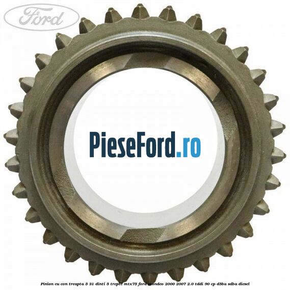 Pinion cu con treapta 5 31 dinti 5 trepte MTX75 Ford Mondeo 2000-2007 2.0 TDDI 90 cp D5BA, SDBA diesel