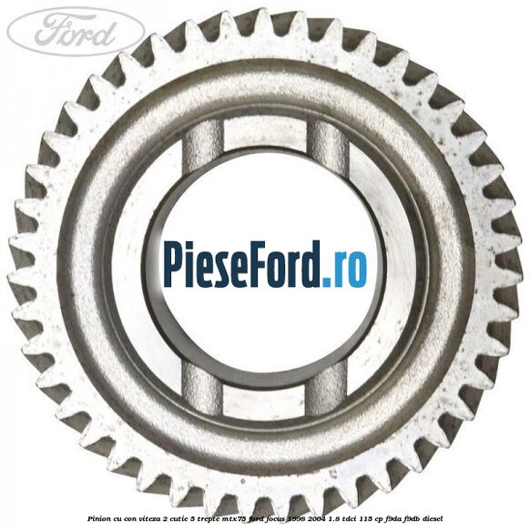 Pinion cu con viteza 2 cutie 5 trepte MTX75 Ford Focus 1998-2004 1.8 TDCi 115 cp F9DA, F9DB diesel