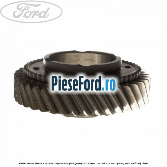 Pinion cu con viteza 3 cutie 6 trepte MMT6 Ford Galaxy 2015-2023 2.0 TDCi 4x4 180 cp Pinion cu con viteza 3 cutie 6 trepte MMT6 Ford Galaxy 2015-2023 2.0 TDCi 4x4 180 cp T8CG, T8CH, T8CI, T8CJ diesel