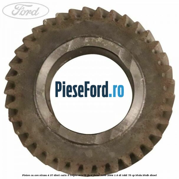 Pinion cu con viteza 4 37 dinti cutie 5 trepte MTX75 Ford Focus 1998-2004 1.8 DI/TDDi 75 cp BHDA, BHDB diesel