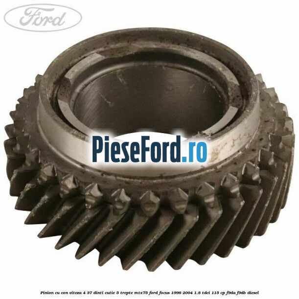 Pinion cu con viteza 4 37 dinti cutie 5 trepte MTX75 Ford Focus 1998-2004 1.8 TDCi 115 cp F9DA, F9DB diesel