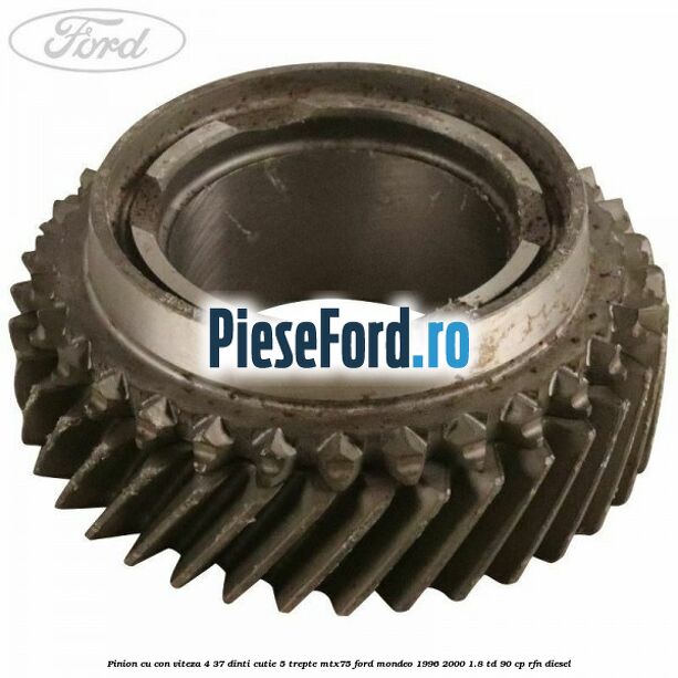 Pinion cu con viteza 4 37 dinti cutie 5 trepte MTX75 Ford Mondeo 1996-2000 1.8 TD 90 cp RFN diesel