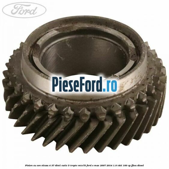 Pinion cu con viteza 4 37 dinti cutie 5 trepte MTX75 Ford S-Max 2007-2014 1.8 TDCi 100 cp FFWA diesel