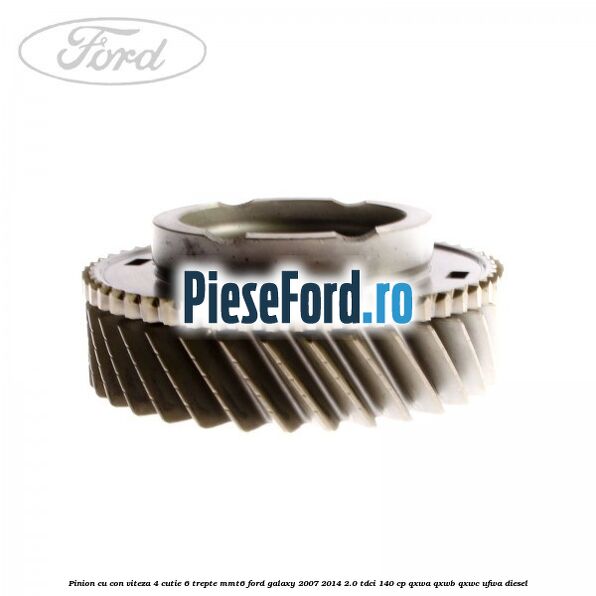 Pinion cu con viteza 4 cutie 6 trepte MMT6 Ford Galaxy 2007-2014 2.0 TDCi 140 cp Pinion cu con viteza 4 cutie 6 trepte MMT6 Ford Galaxy 2007-2014 2.0 TDCi 140 cp QXWA, QXWB, QXWC, UFWA diesel