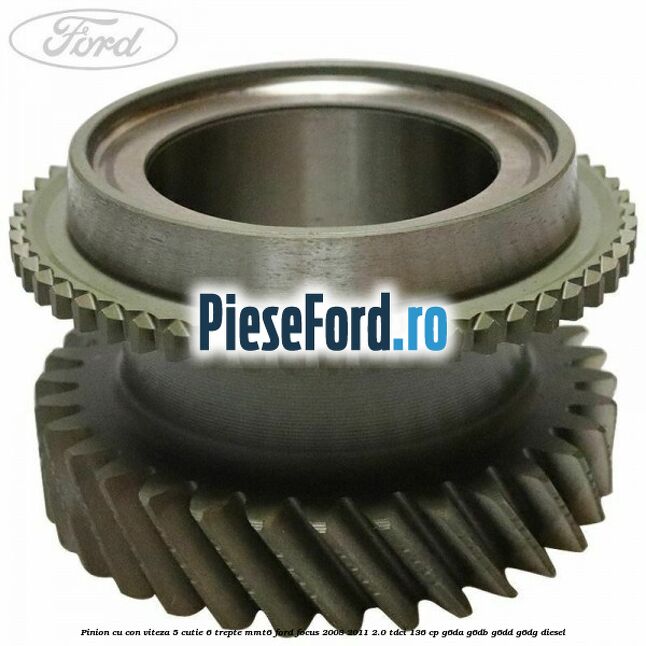 Pinion cu con viteza 5 cutie 6 trepte MMT6 Ford Focus 2008-2011 2.0 TDCi 136 cp Pinion cu con viteza 5 cutie 6 trepte MMT6 Ford Focus 2008-2011 2.0 TDCi 136 cp G6DA, G6DB, G6DD, G6DG diesel