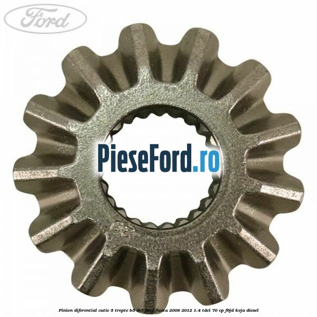 Pinion diferential cutie 5 trepte B5/IB5 Ford Fiesta 2008-2012 1.4 TDCi 70 cp F6JD, KVJA diesel