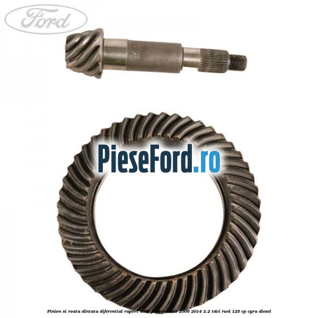 Pinion si roata dintata diferential raport 5.88 Ford Transit 2006-2014 2.2 TDCi RWD 125 cp CYRA diesel
