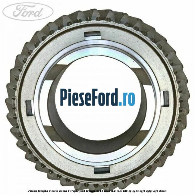 Pinion treapta 3 cutie viteza 6 trepte Ford Transit 2014-2018 2.2 TDCi 125 cp CY14, CYF5, CYFG, USF6 diesel