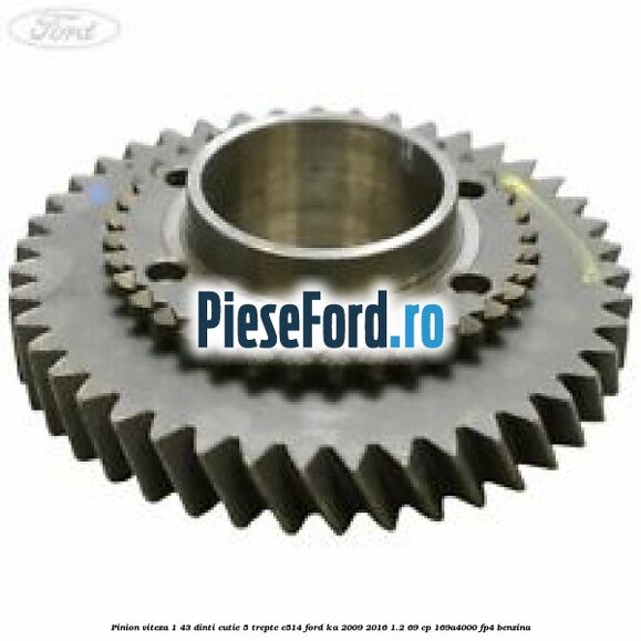 Pinion viteza 1 43 dinti cutie 5 trepte C514 Ford Ka 2009-2016 1.2 69 cp 169A4000, FP4 benzina