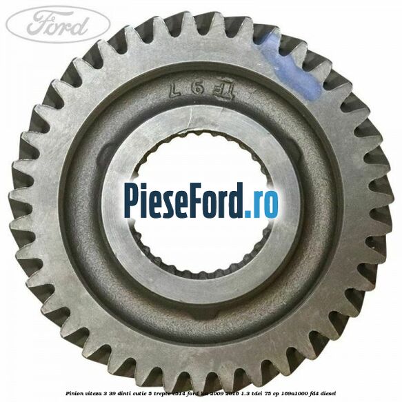 Pinion viteza 3 39 dinti cutie 5 trepte C514 Ford Ka 2009-2016 1.3 TDCi 75 cp 169A1000, FD4 diesel