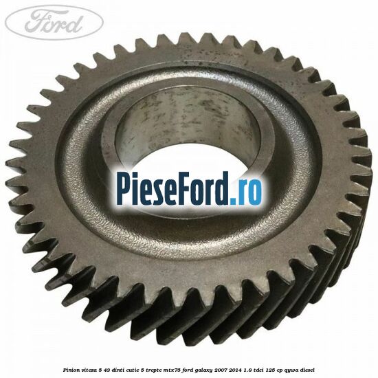 Pinion viteza 5 43 dinti cutie 5 trepte MTX75 Ford Galaxy 2007-2014 1.8 TDCi 125 cp QYWA diesel