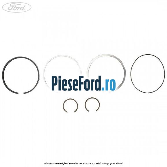 Piston standard Ford Mondeo 2008-2014 2.2 TDCi 175 cp Q4BA diesel