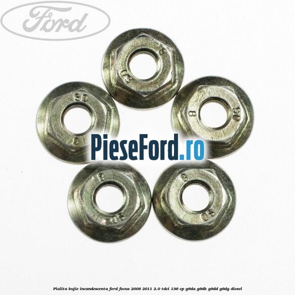Piulita bujie incandescenta Ford Focus 2008-2011 2.0 TDCi 136 cp Piulita bujie incandescenta Ford Focus 2008-2011 2.0 TDCi 136 cp G6DA, G6DB, G6DD, G6DG diesel