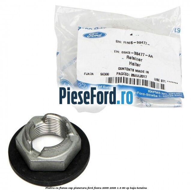 Piulita cu flansa cap planetara Ford Fiesta 2005-2008 1.3 60 cp BAJA benzina
