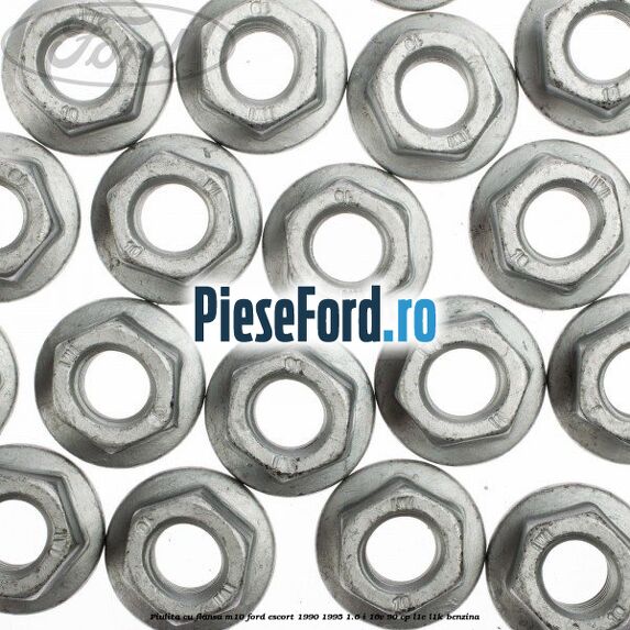 Piulita cu flansa M10 Ford Escort 1990-1995 1.6 i 16V 90 cp L1E, L1K benzina