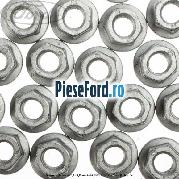 Piulita cu flansa M10 Ford Fiesta 1989-1996 1.6 XR2i 103 cp LJD benzina