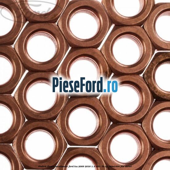 Piulita fixare catalizator Ford Ka 2009-2016 1.3 TDCi 75 cp Piulita fixare catalizator Ford Ka 2009-2016 1.3 TDCi 75 cp 169A1000, FD4 diesel