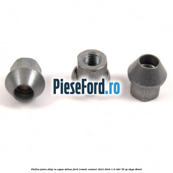 Piulita janta aliaj cu capac deluxe Ford Transit Connect 2013-2018 1.6 TDCi 75 cp UBGA diesel