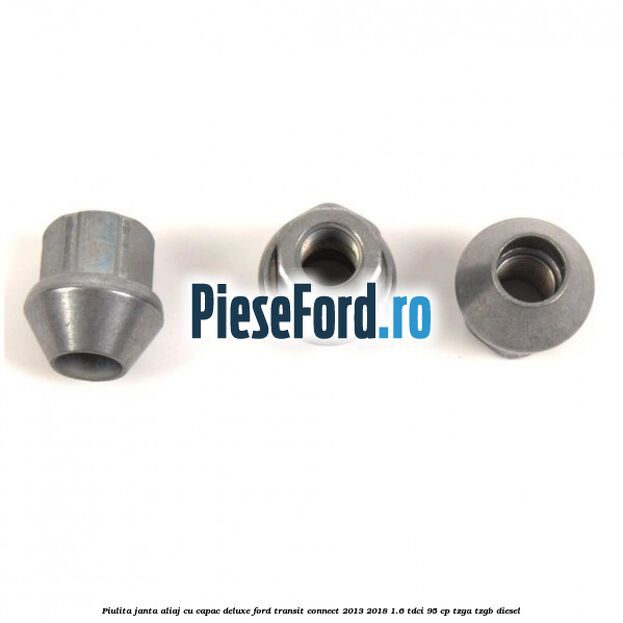 Piulita janta aliaj cu capac deluxe Ford Transit Connect 2013-2018 1.6 TDCi 95 cp TZGA, TZGB diesel