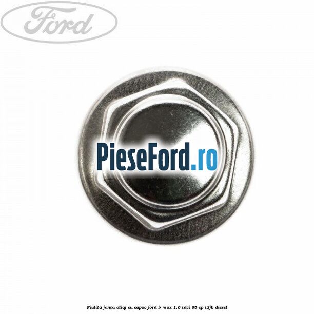 Piulita janta aliaj cu capac Ford B-Max 1.6 TDCi 95 cp T3JB diesel