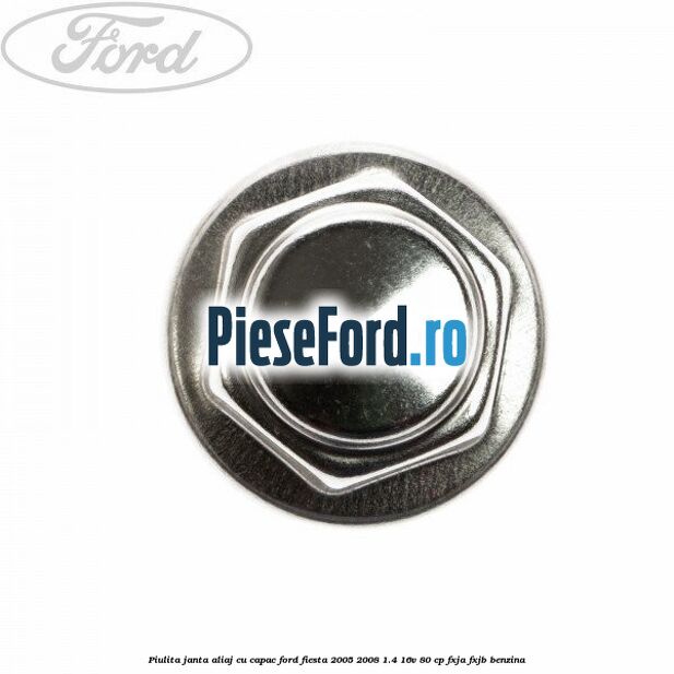 Piulita janta aliaj cu capac Ford Fiesta 2005-2008 1.4 16V 80 cp Piulita janta aliaj cu capac Ford Fiesta 2005-2008 1.4 16V 80 cp FXJA, FXJB benzina