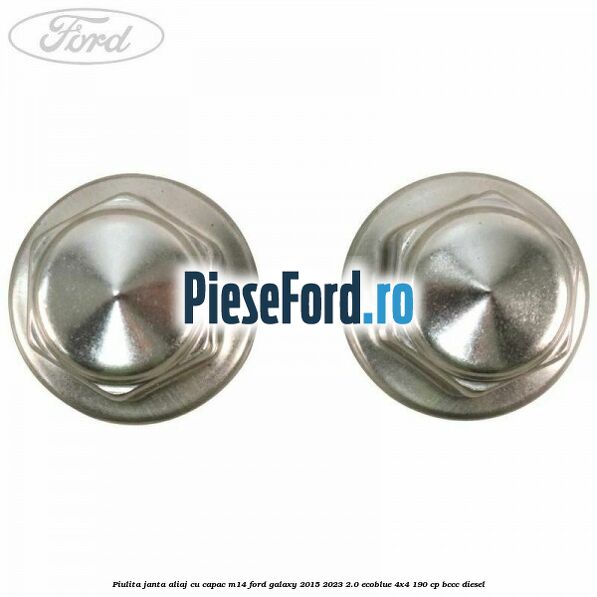 Piulita janta aliaj cu capac M14 Ford Galaxy 2015-2023 2.0 EcoBlue 4x4 190 cp BCCC diesel