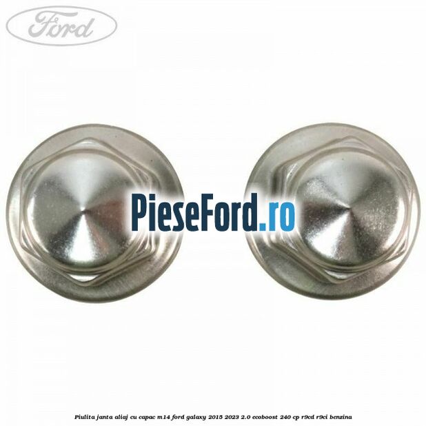Piulita janta aliaj cu capac M14 Ford Galaxy 2015-2023 2.0 EcoBoost 240 cp Piulita janta aliaj cu capac M14 Ford Galaxy 2015-2023 2.0 EcoBoost 240 cp R9CD, R9CI benzina