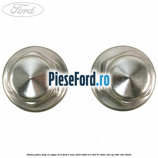 Piulita janta aliaj cu capac M14 Ford S-Max 2015-2023 2.0 TDCi BI-Turbo 210 cp Piulita janta aliaj cu capac M14 Ford S-Max 2015-2023 2.0 TDCi BI-Turbo 210 cp T9CB, T9CC diesel