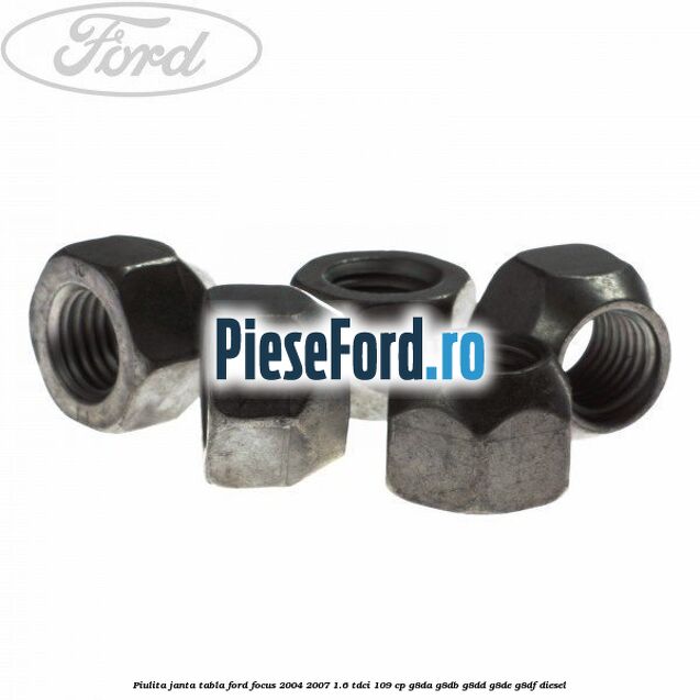 Piulita janta tabla Ford Focus 2004-2007 1.6 TDCi 109 cp G8DA, G8DB, G8DD, G8DE, G8DF diesel