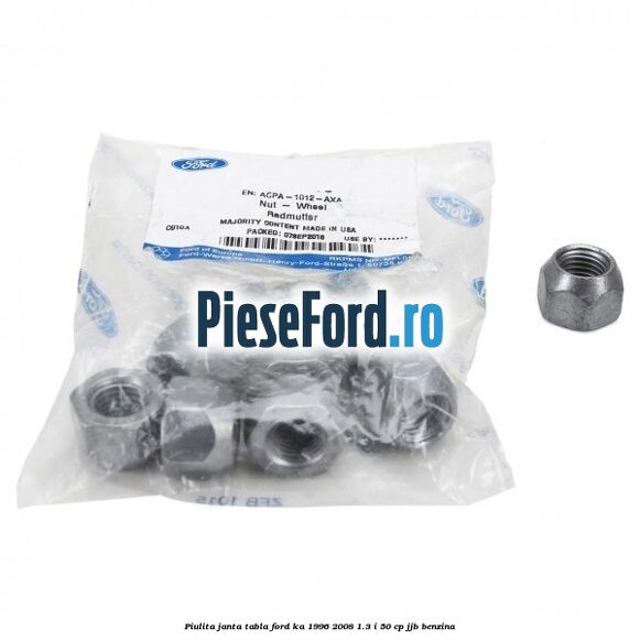 Piulita janta tabla Ford Ka 1996-2008 1.3 i 50 cp Piulita janta tabla Ford Ka 1996-2008 1.3 i 50 cp JJB benzina