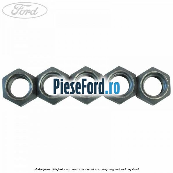 Piulita janta tabla Ford S-Max 2015-2023 2.0 TDCi 4x4 180 cp T8CG, T8CH, T8CI, T8CJ diesel